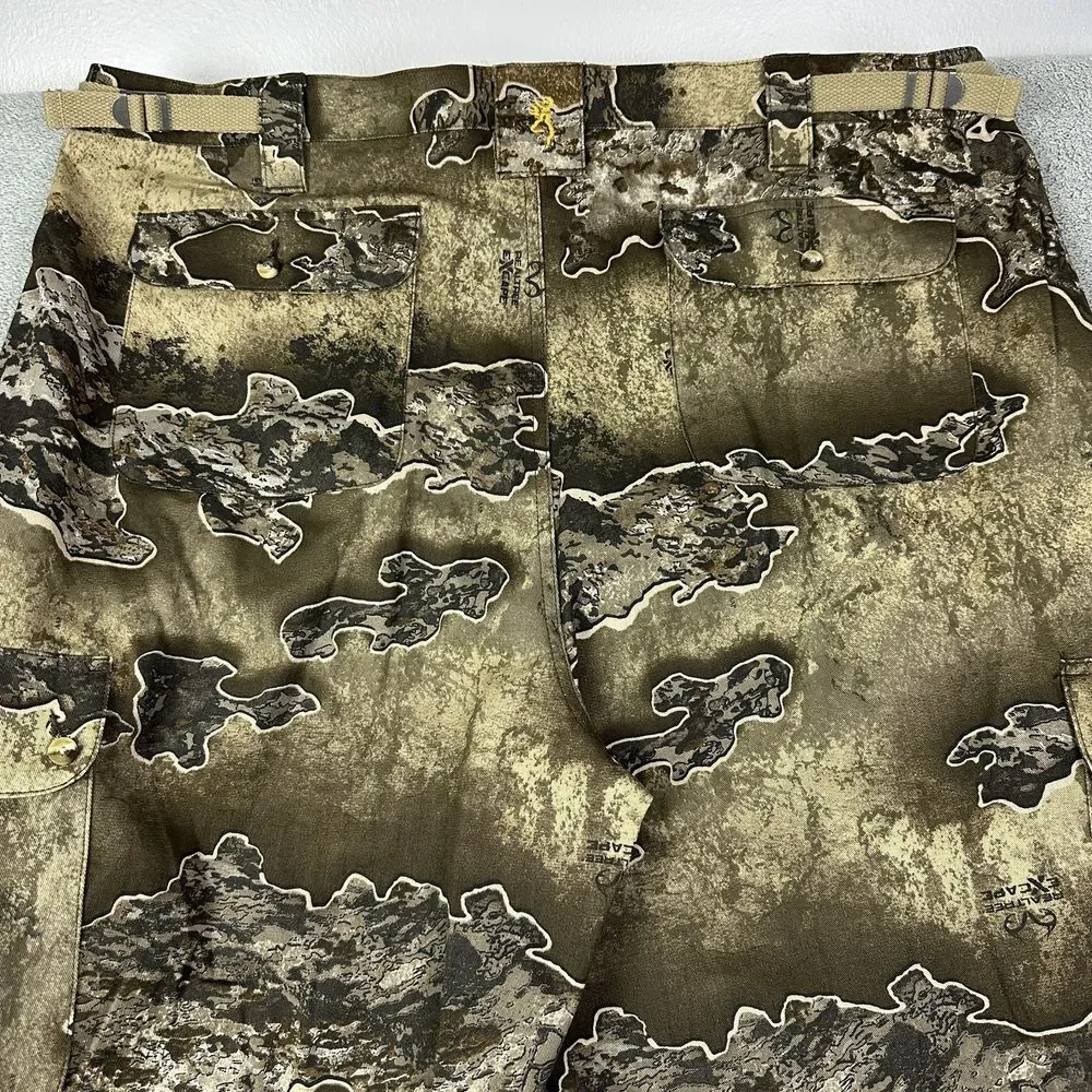 Browning Wasatch Pants Mens 2XL Realtree Excape Fieldwear Cargo Camo Hunting NEW